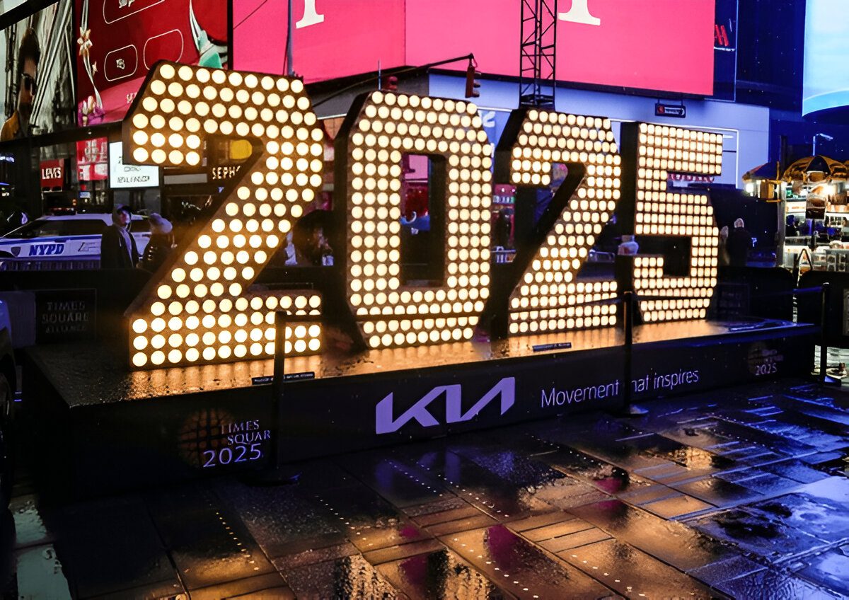 Times Square New Year’s Eve ball drop, a global symbol of celebration