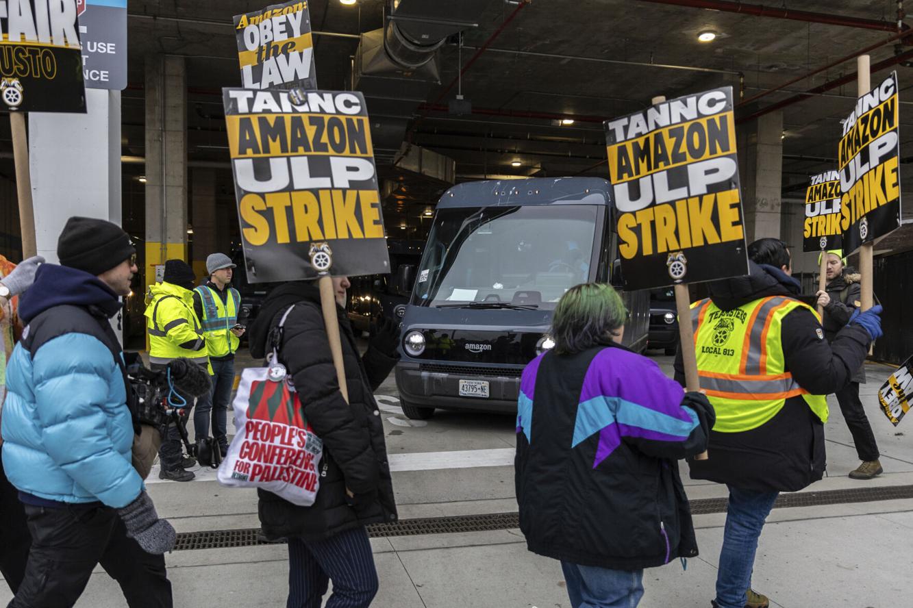 Amazon holiday delivery delays due to worker strikes