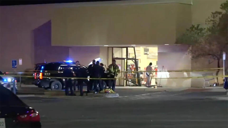 Driver in Police Chase Crashes into Texas Mall, Multiple Injured