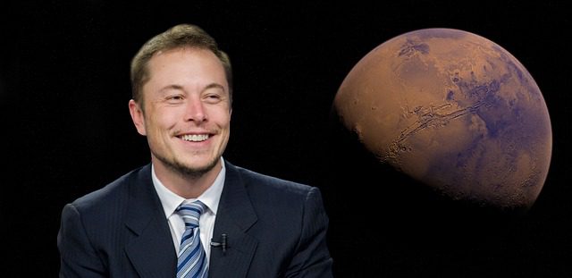 "Elon Musk at an event, discussing AI and technology innovations."