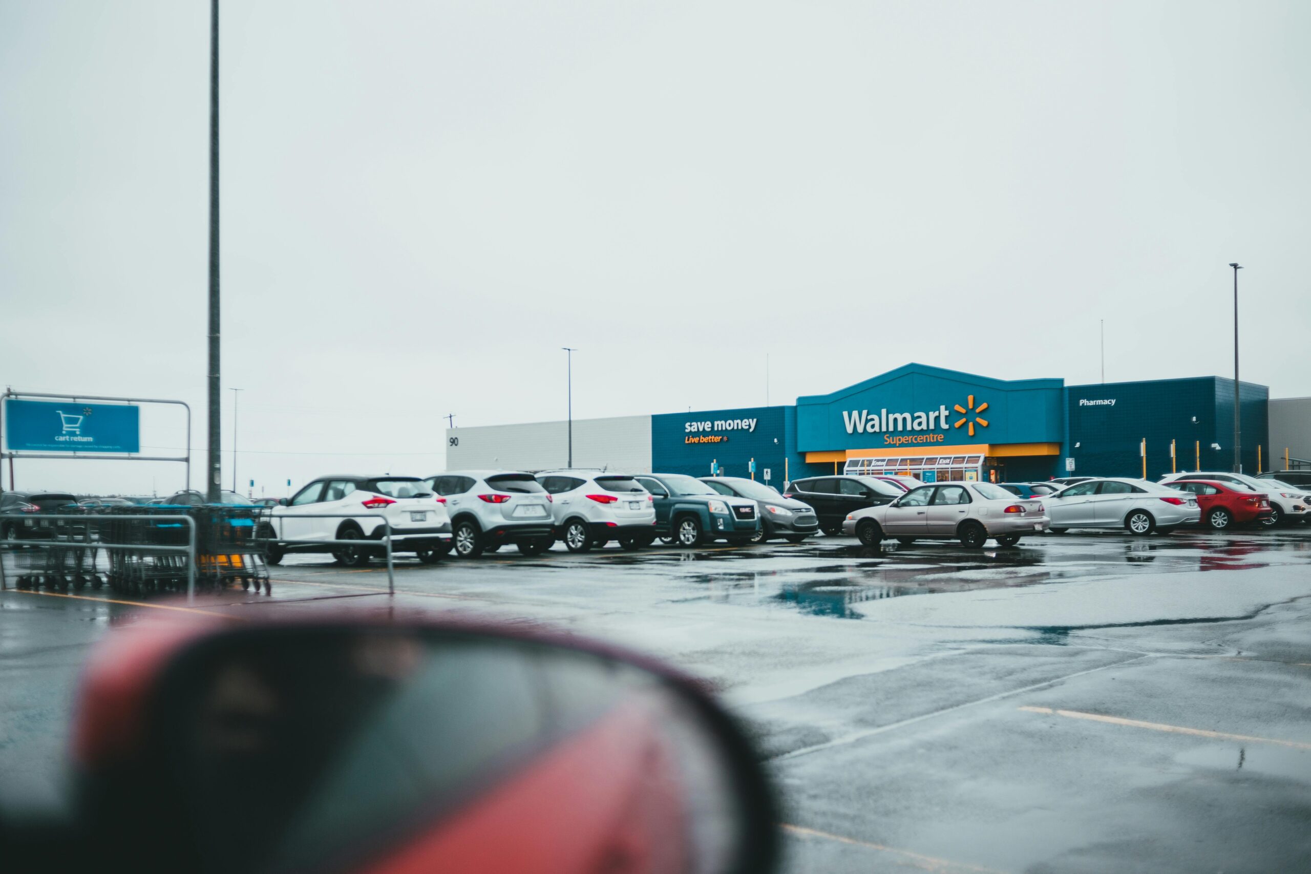 Walmart employee using body camera for security