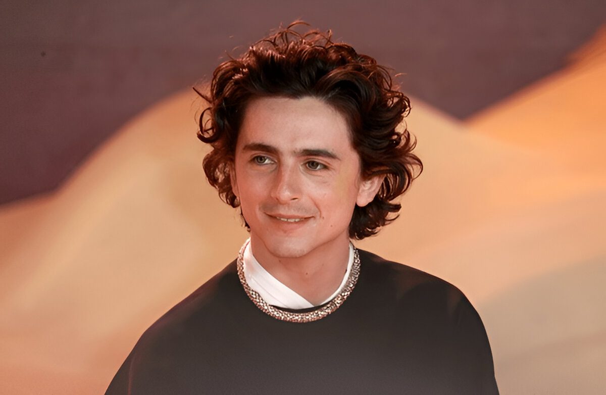 Timothée Chalamet as Bob Dylan in A Complete Unknown biopic
