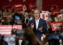 Mark Carney addresses supporters after Canada 2025 election win