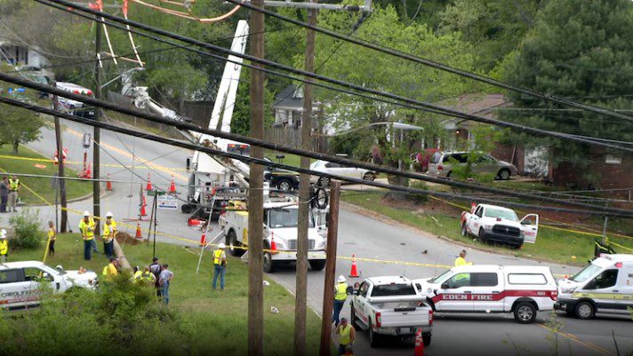 4 Powerline Workers Killed by Dump Truck in Tragic Crash
